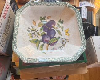 Vintage Hilmark Serving bowl. Square. 13 inch square. 