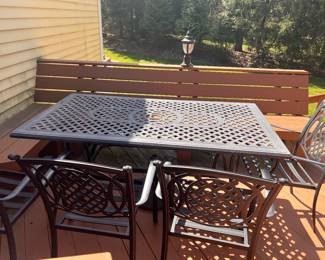 Nice selection of outdoor furniture. Available for pre-sale. 