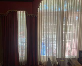 FINE WINDOW TREATMENTS AND SHEERS