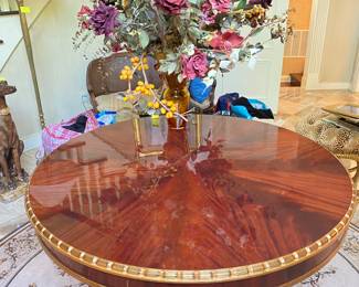 FINE WOOD FOYER TABLE