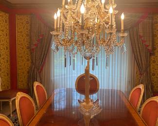 LOUIS XVI CRYSTAL CHANDELIER