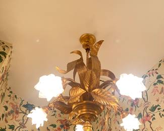 NICE BRASS CEILING LIGHT