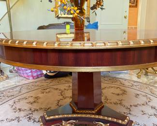 FINE WOOD FOYER TABLE