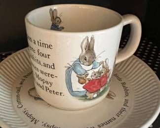 Wedgwood Beatrix Potter cup and saucer