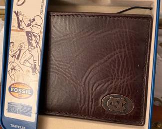 Fossil UNC Tarheel Wallet