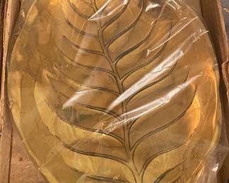 Brass Leaf Dish