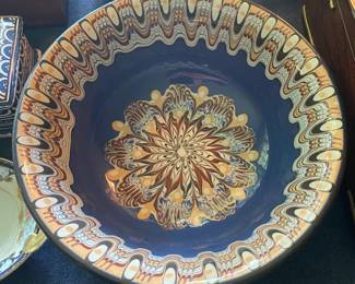 Decorated Bulgar Bulgarian Bowl