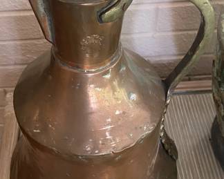 Turkish Copper Pitcher