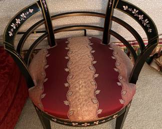 Paint Decorated Chair