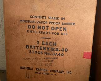 Boxes with New Old Stock Radio Tubes