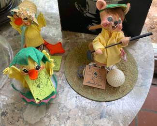 Annalee Easter and Golfing Doll