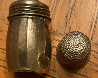 Sterling Thimble