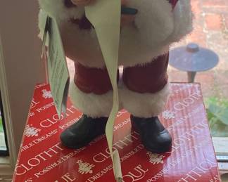 Clothtique Christmas Santa