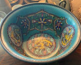 Chinese Cloisonné Bowl