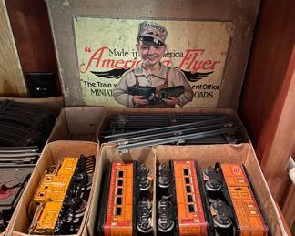 Early American Flyer Train Set with Box