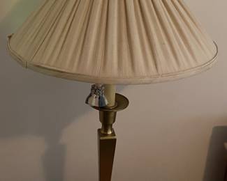 Nice Pair of Brass Table Lamps 