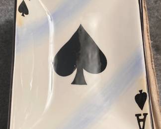 Card Themed Snack Plates