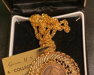 Indian Head Penny Pendant