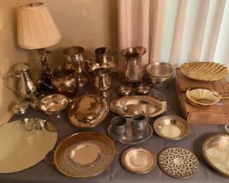 Assorted Silverplate Items