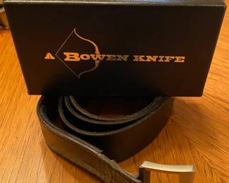Bowen Knife Buckle Belt with Box 