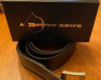 Bowen Knife Buckle Belt with Box