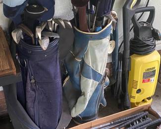 Assorted Golf Clubs