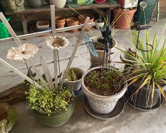 Potted Plants and Garden Items