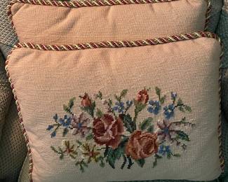 Embroidered Pillows