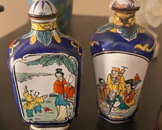 Oriental Snuff Jars