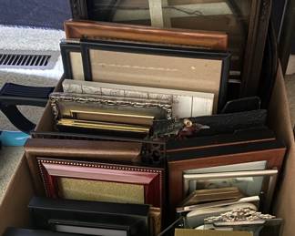 Assorted Picture Frames
