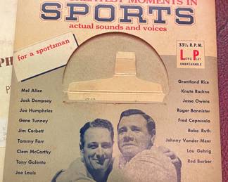 Greatest Moments in Sports Gehrig and Ruth Cover Sleeve