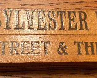 Old Advertising Folding Rule