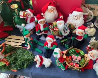 Vintage Annalee Christmas Dolls