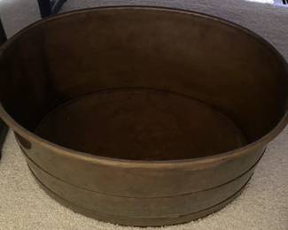 Large Copper Tub