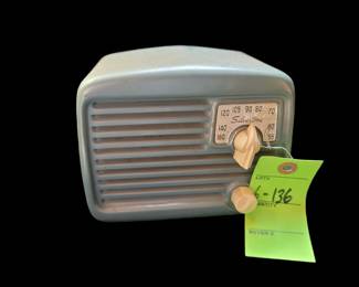 Silvertone radio 