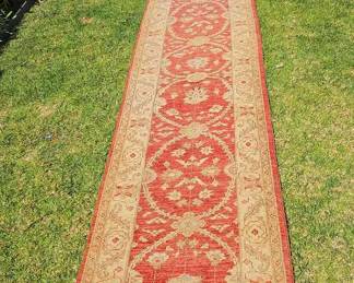 Red And Gold Longrug