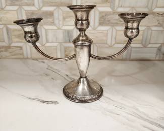 another sterling candelabra
