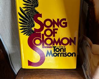First Edition Songs of Soloman by Toni Morrison. 