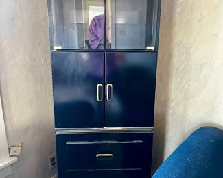 Vintage Lacquer Cabinet (2 Available)