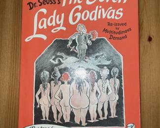 Vintage Dr. Seuss Book The Seven Lady Godivas 