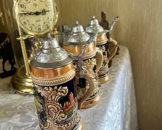 Vintage Bier-steins  