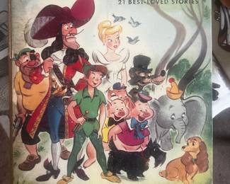 Vintage Walt Disney Book Treasury 