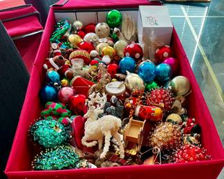 Vintage Christmas Ornaments 