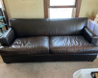 Leather Couch 