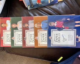 Vintage American Girl Classics Paper Dolls (selling as a set) 