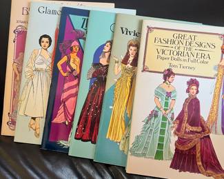 Various Vintage Tom Tierney Paper Doll Books Unopened 
