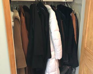 Lots of Woman's coats size: 10 & 12