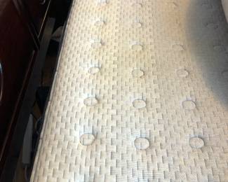 King size newer mattress top "Restokraft" Mattress Co