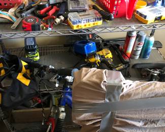 garage stuff - to be updated - bike - tools 