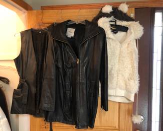 Leather & Fur Ladies Coats 